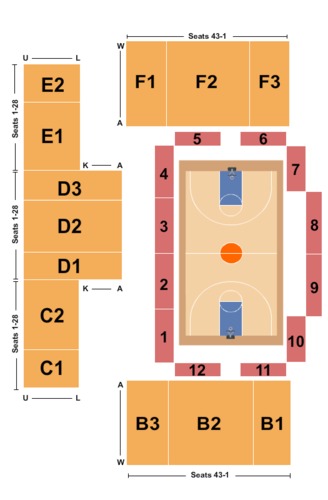 conference center capacity chart pdf