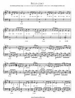 belle ciao easy piano sheet pdf