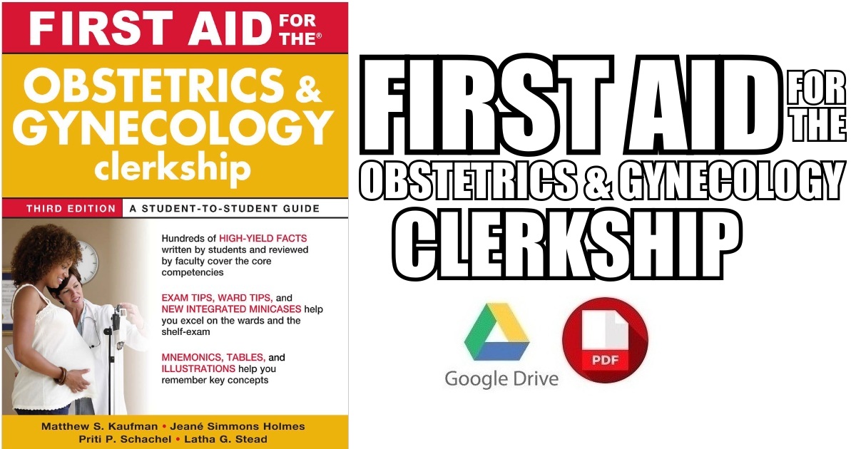 first aid for the pediatrics clerkship pdf