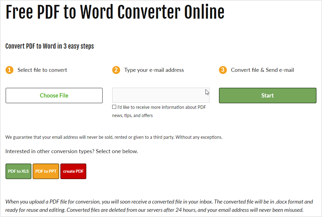 convert pdf to docx free software