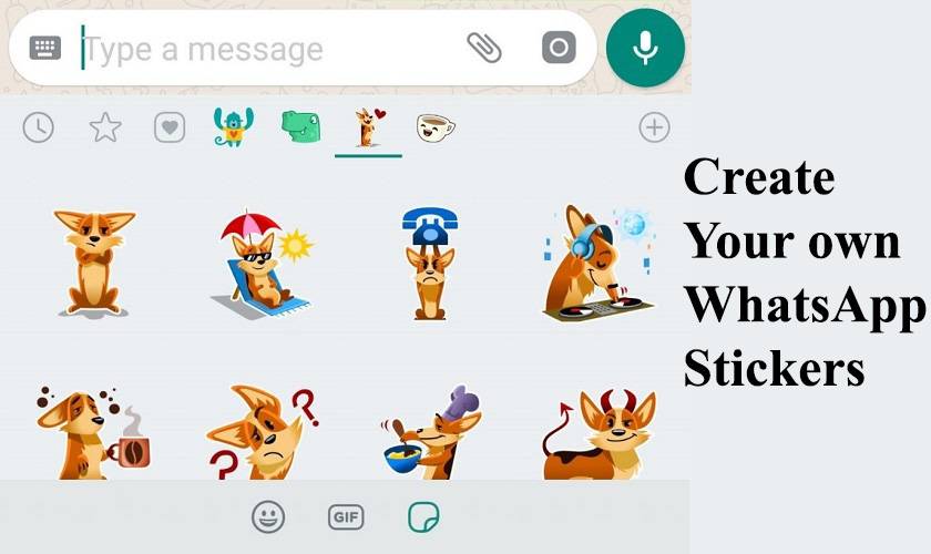 how to create stickers whatsapp application
