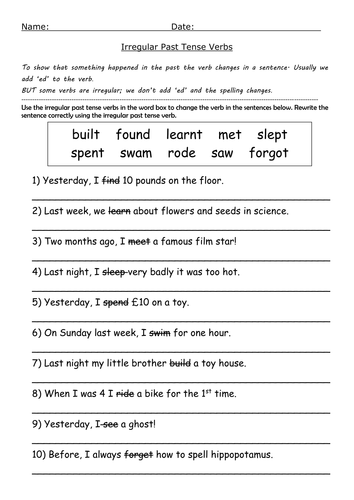 verb to be exercises pdf kindergarten