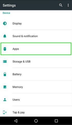 how to change default application storage in android