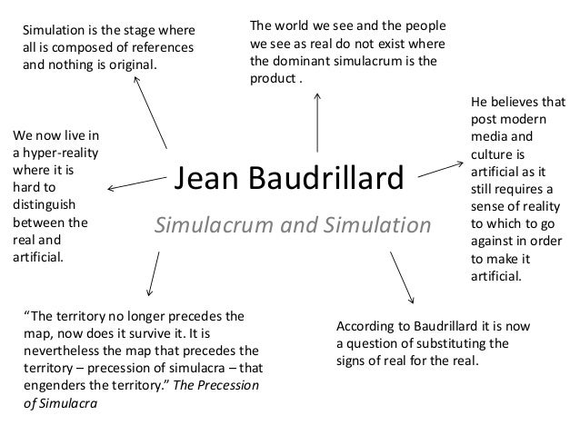 jean baudrillard simulacra and simulation pdf