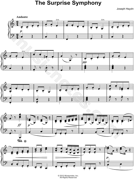joseph haydn concerto no 7 piano sheet pdf