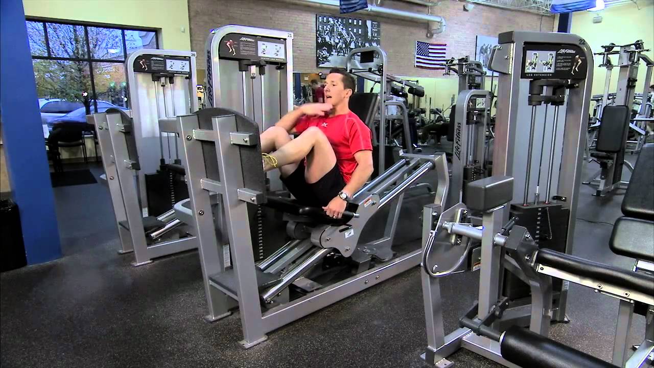 seated chest press machine instructions